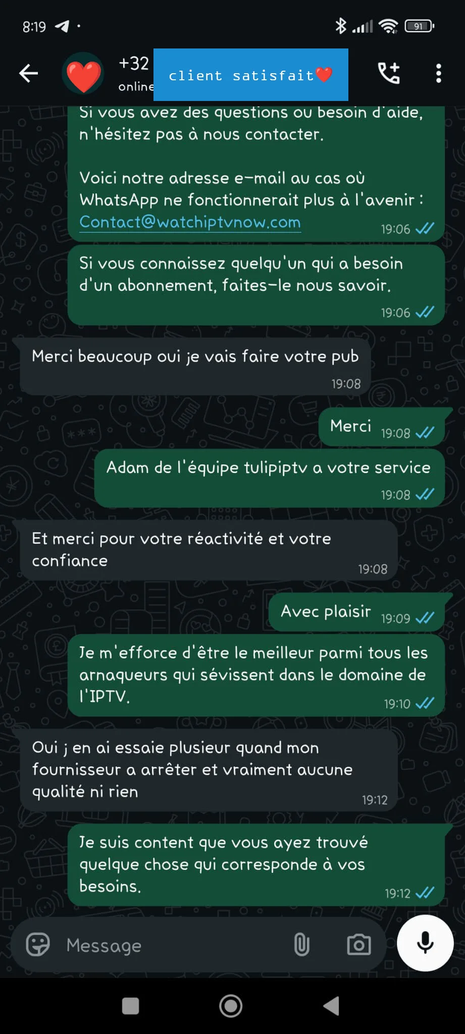 Avis WhatsApp Subscriber 2