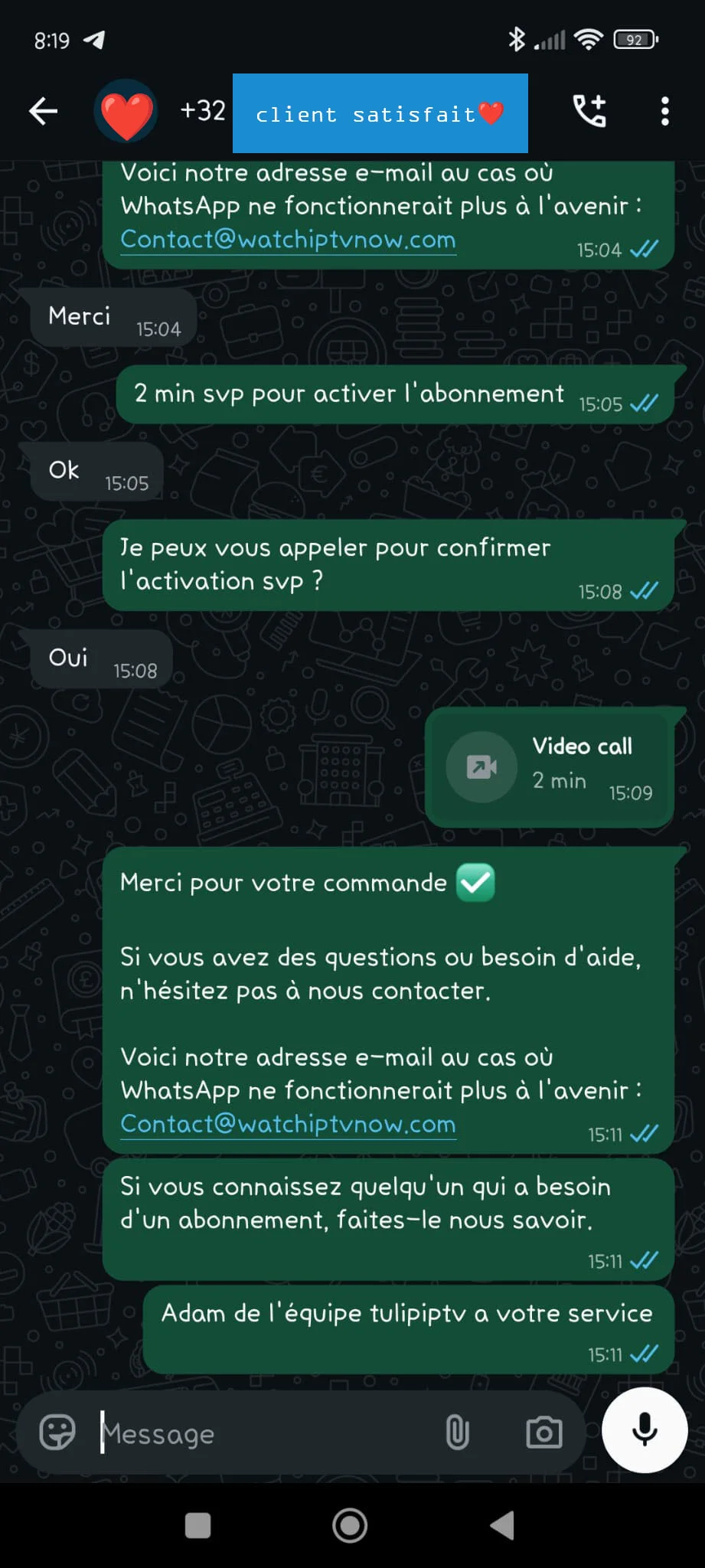 Avis WhatsApp Subscriber 4