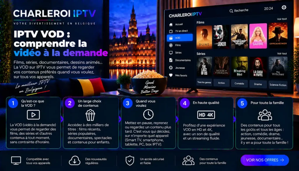 IPTV VOD : comprendre la vidéo à la demande