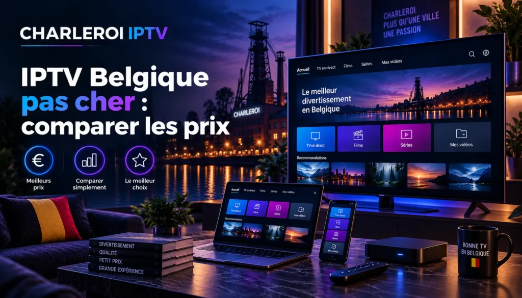 IPTV Belgique pas cher : comparer les prix