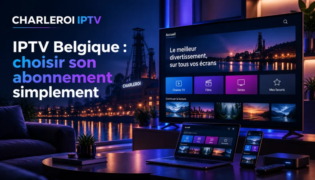 IPTV Belgique : choisir son abonnement simplement